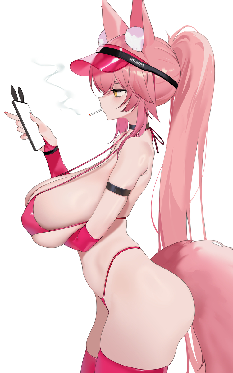 This is a pixiv picture whose title is 📱👀.
