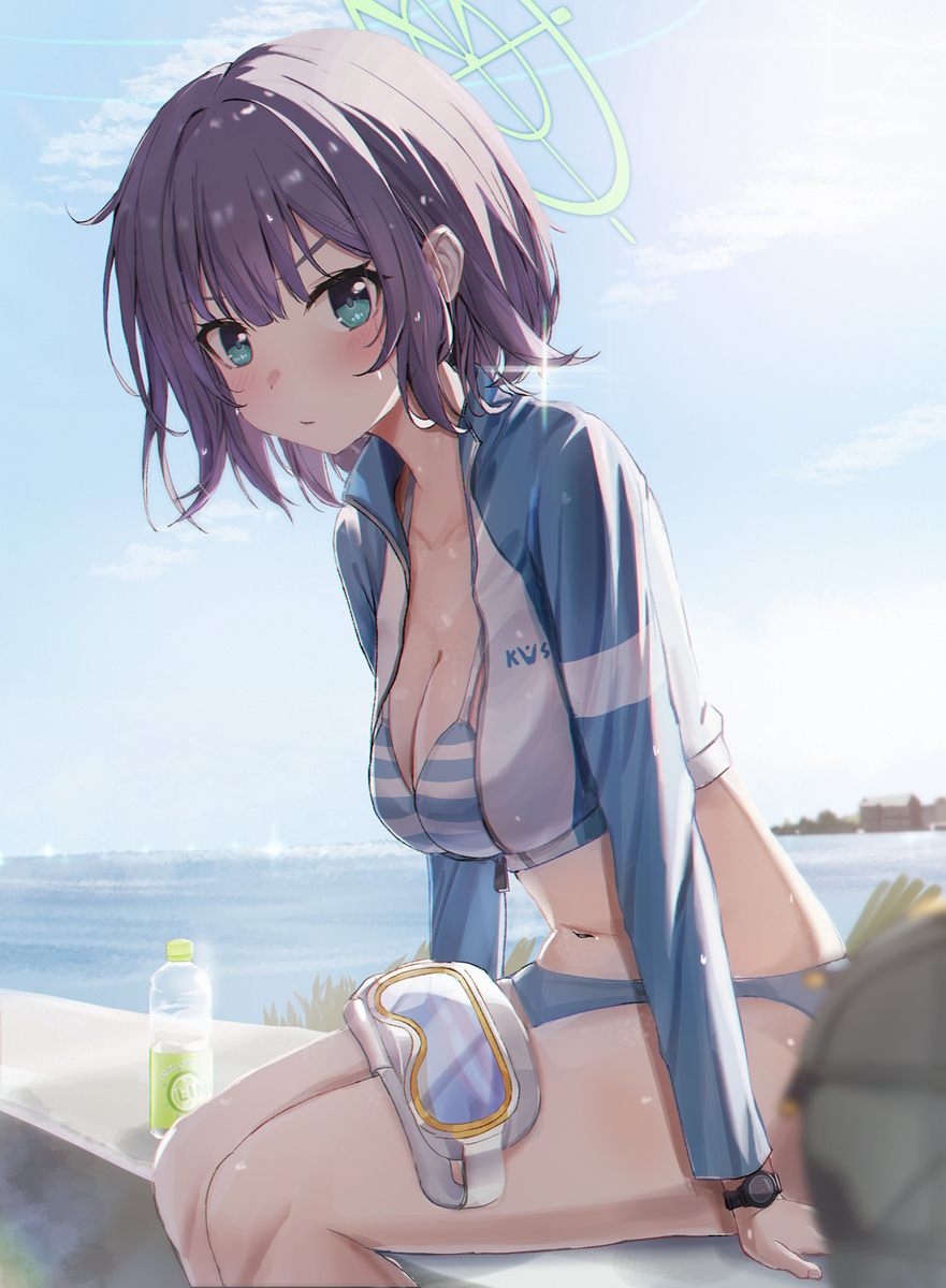 This is a pixiv picture whose title is サキ.