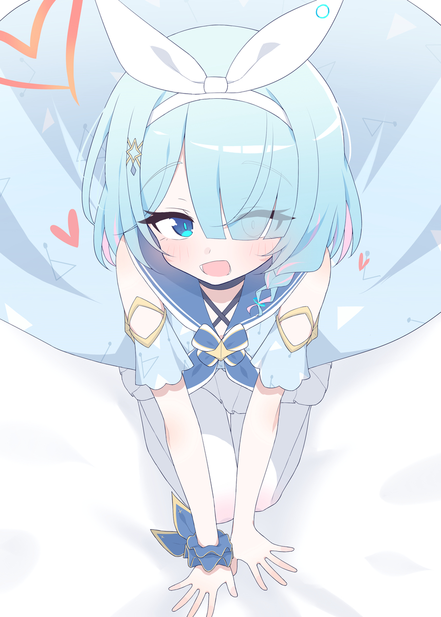 This is a pixiv picture whose title is アロナ+rkgk.