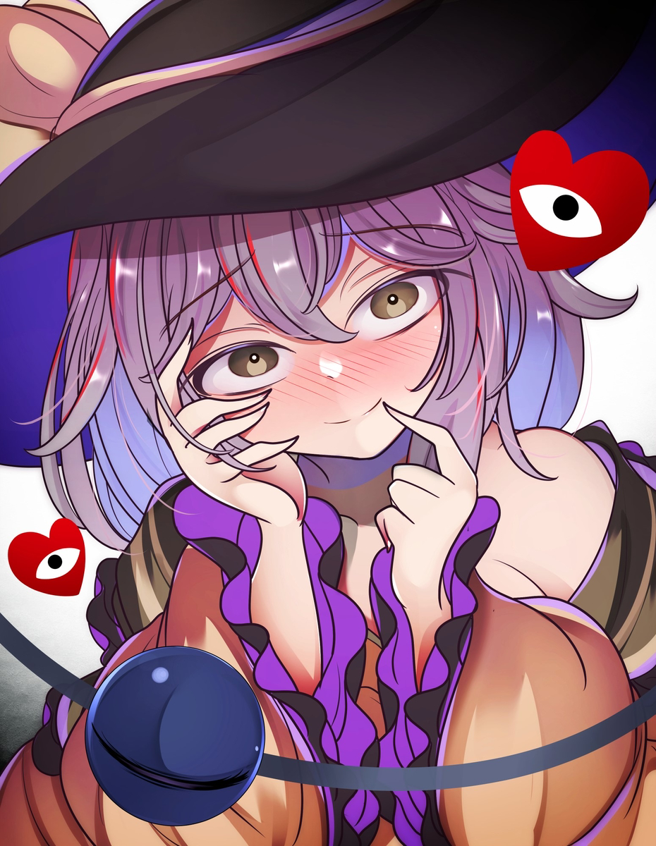 This is a pixiv picture whose title is ヤンデレこいしちゃん.