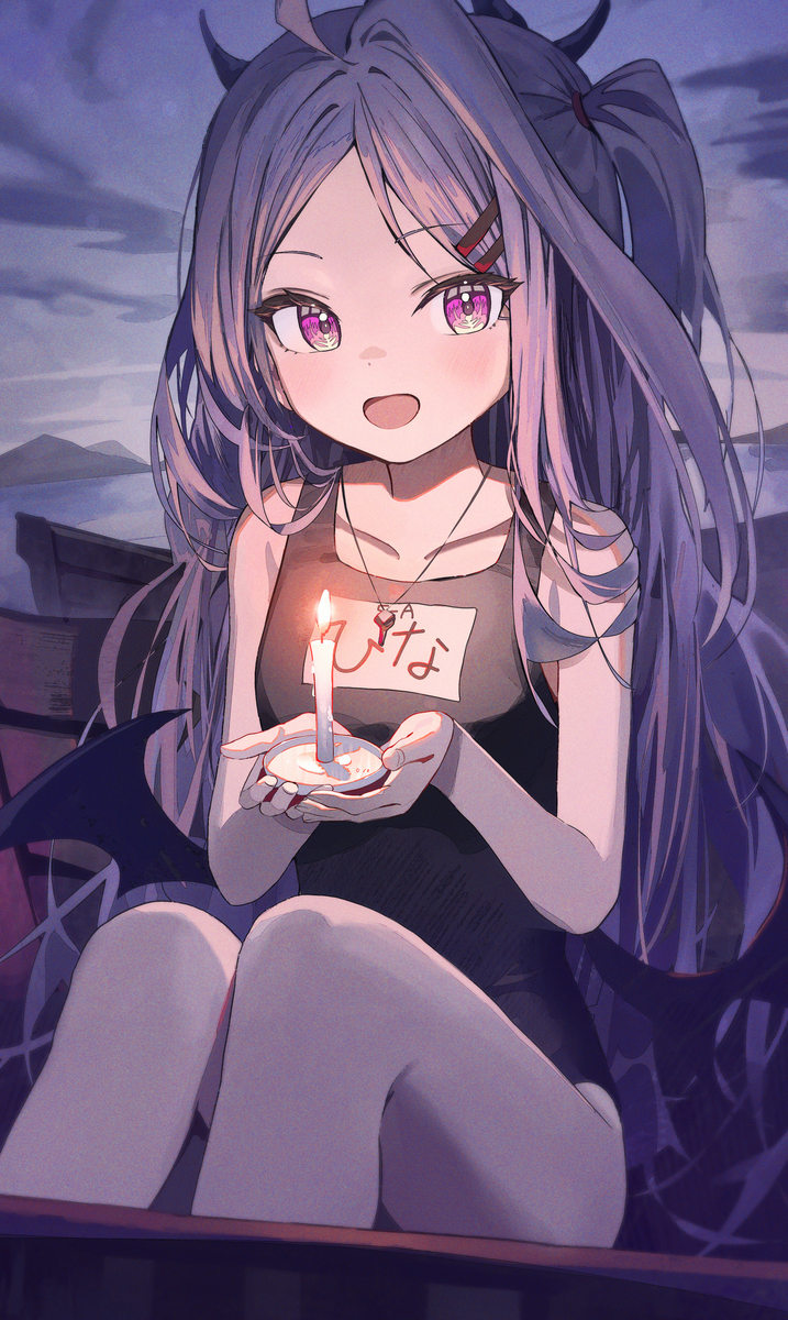 This is a pixiv picture whose title is ヒナ　　１１３日目.