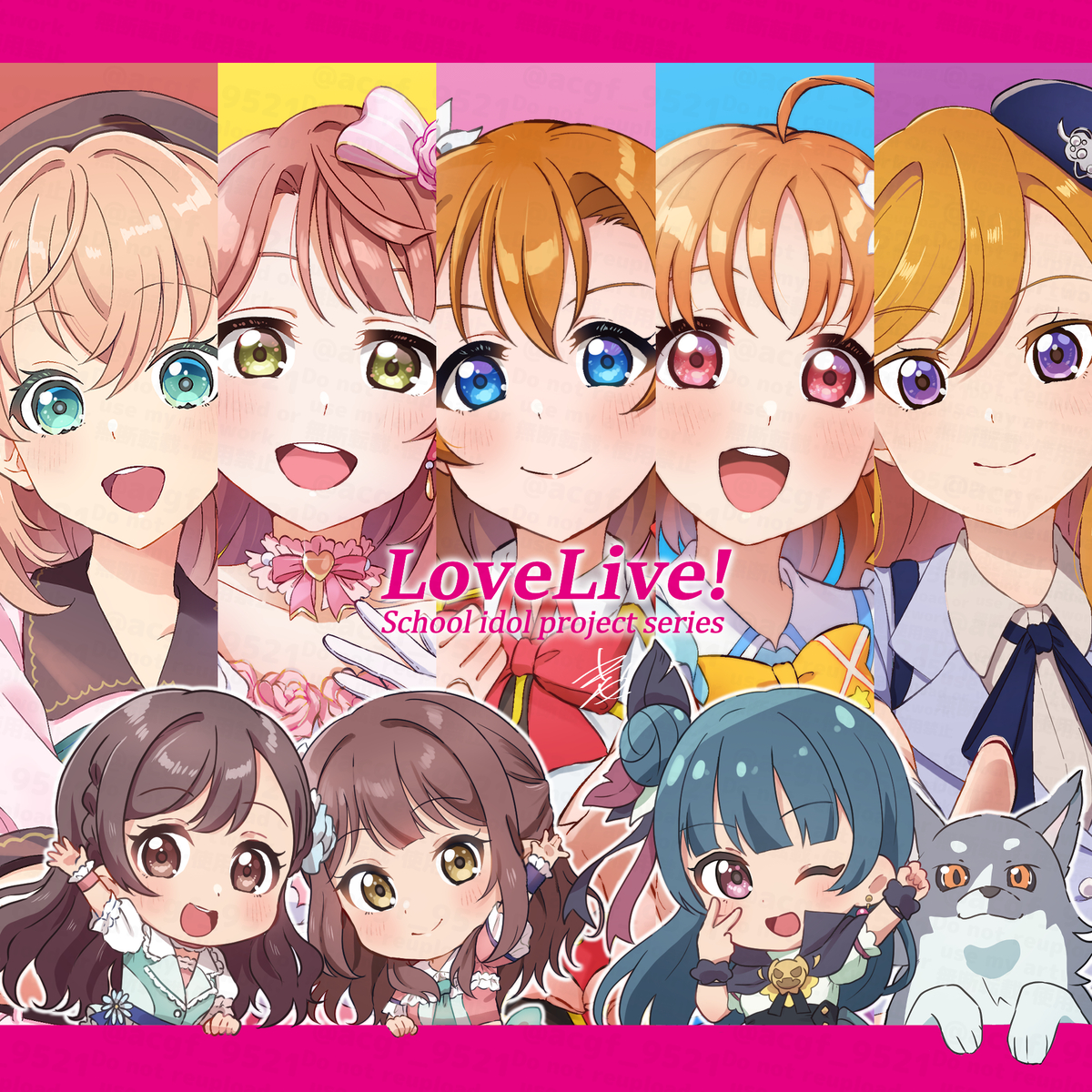 This is a pixiv picture whose title is ラブライブ！.