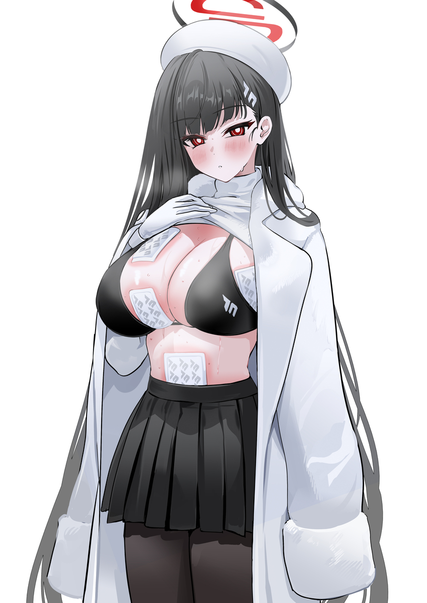 This is a pixiv picture whose title is 寒い.