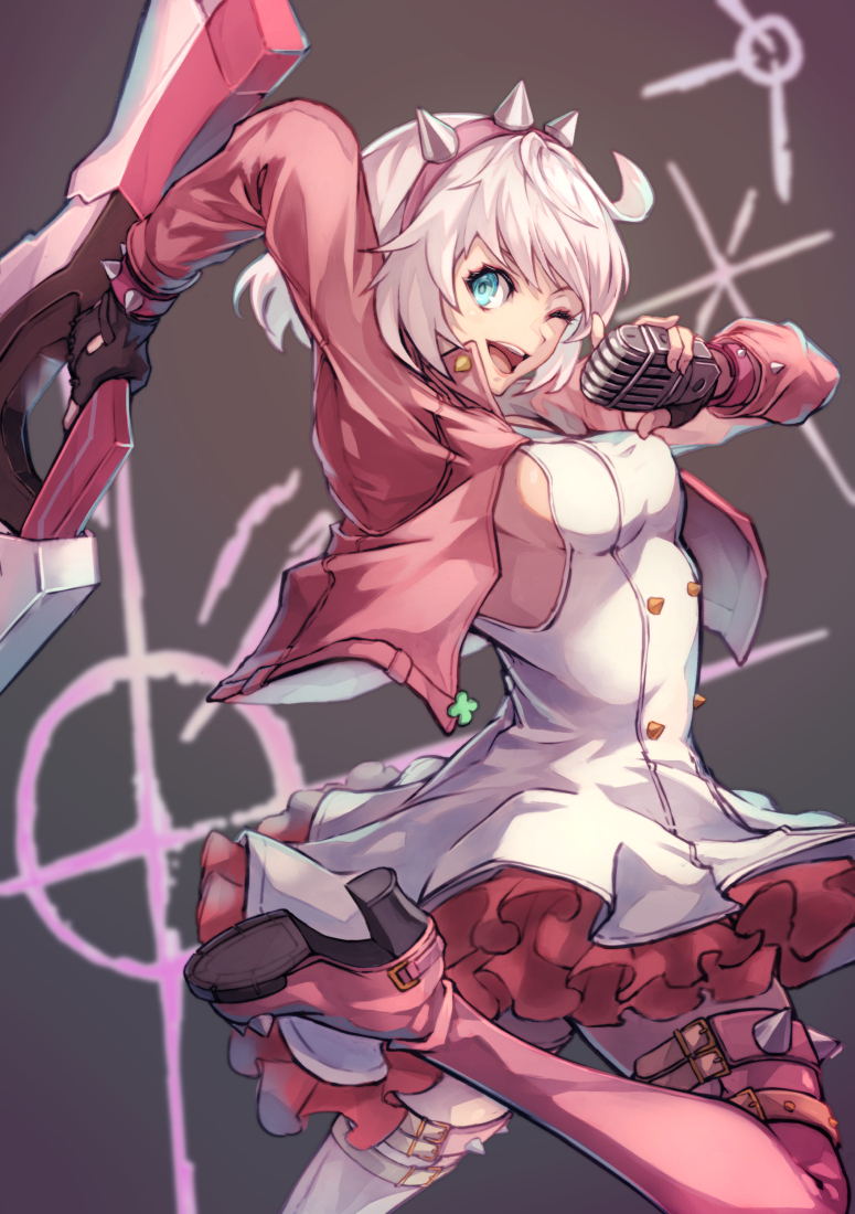 This is a pixiv picture whose title is エルフェルト.