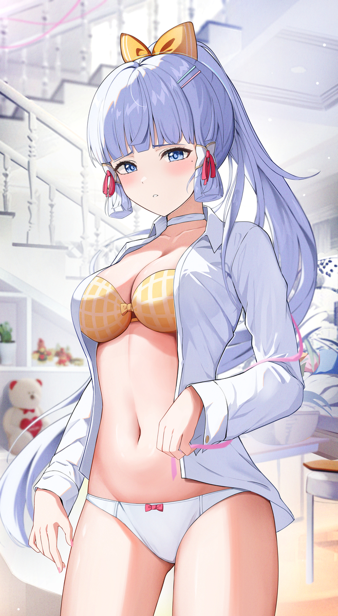This is a pixiv picture whose title is Ayaka.