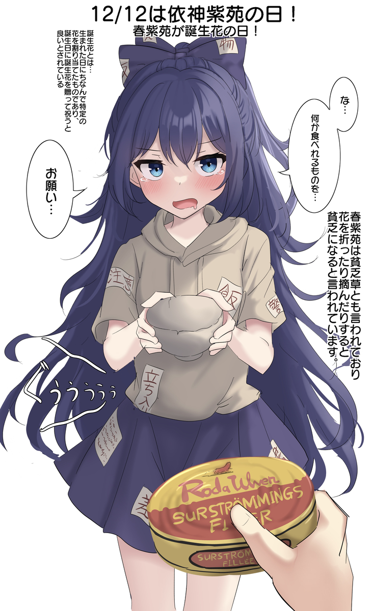 This is a pixiv picture whose title is 12/12は依神紫苑の日！.
