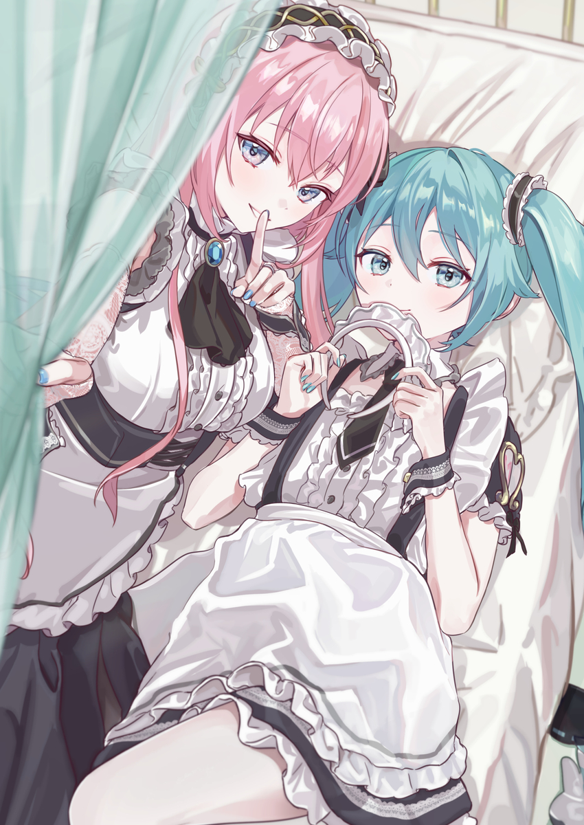 This is a pixiv picture whose title is 「Frills Dolce」.