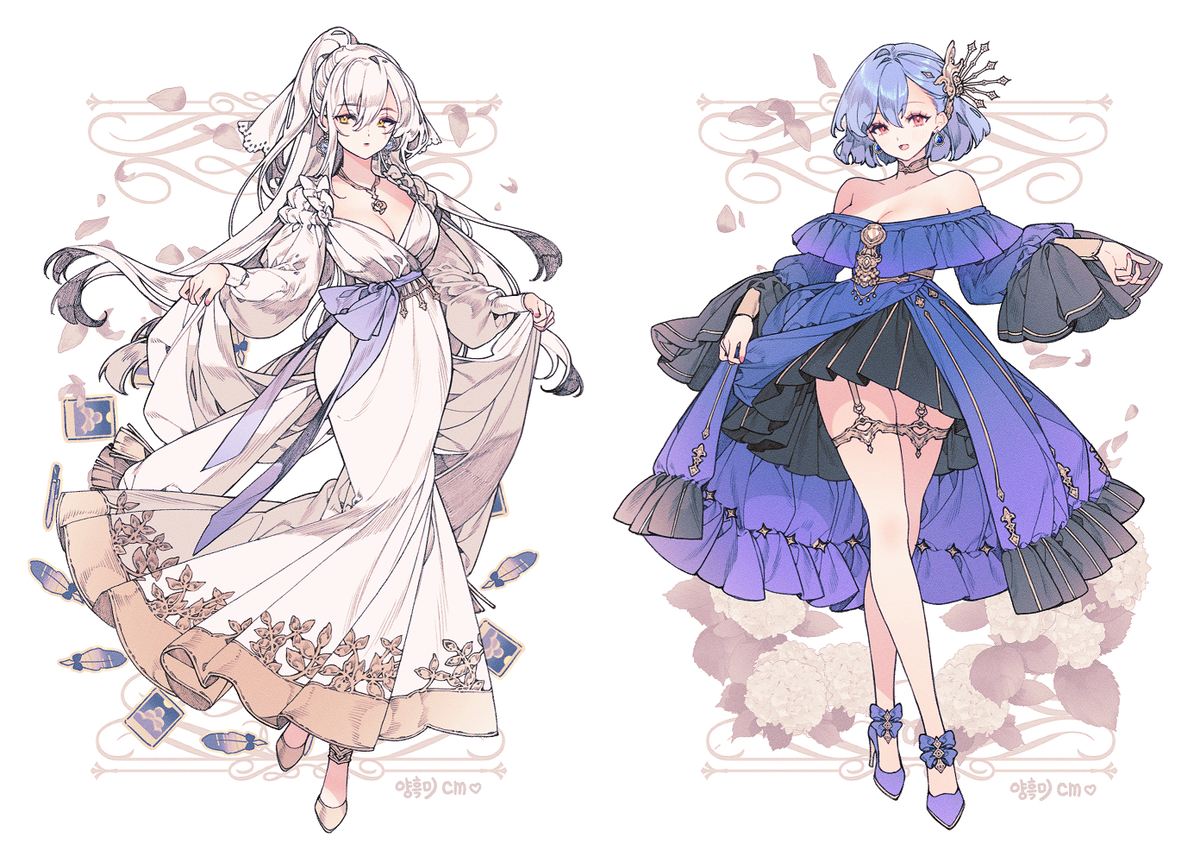 This is a pixiv picture whose title is 💖cm💖.