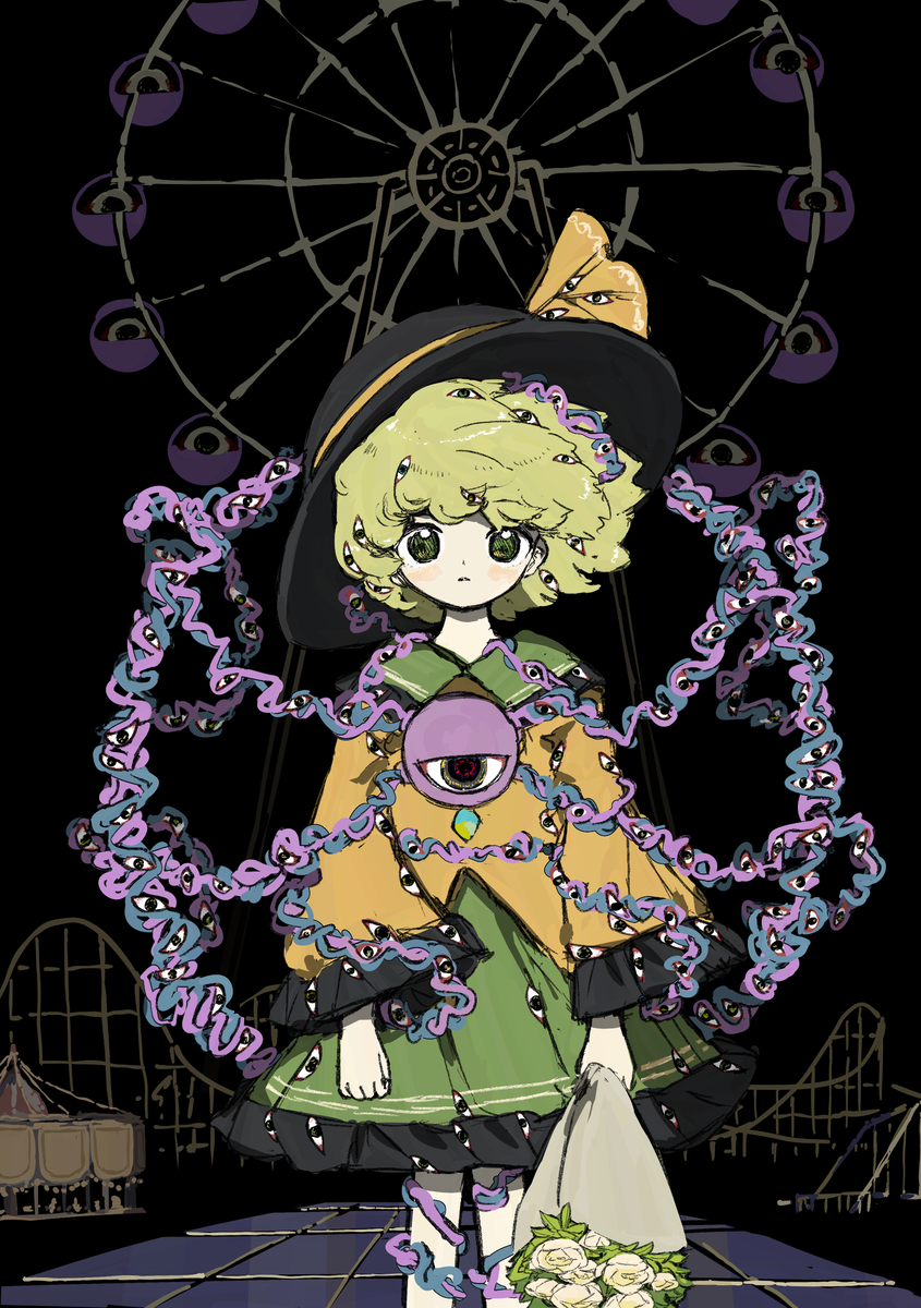 This is a pixiv picture whose title is 無題.