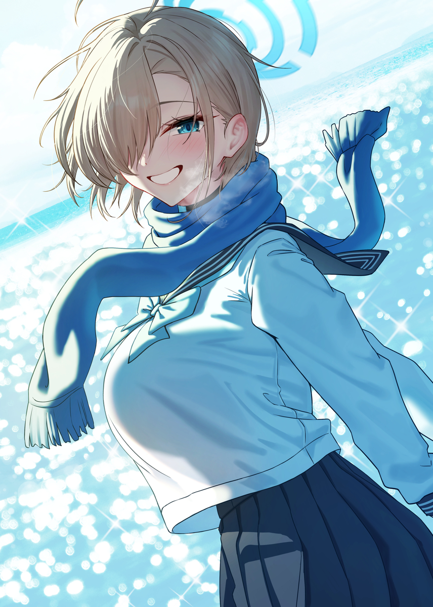 This is a pixiv picture whose title is ショートカットのアスナちゃん.