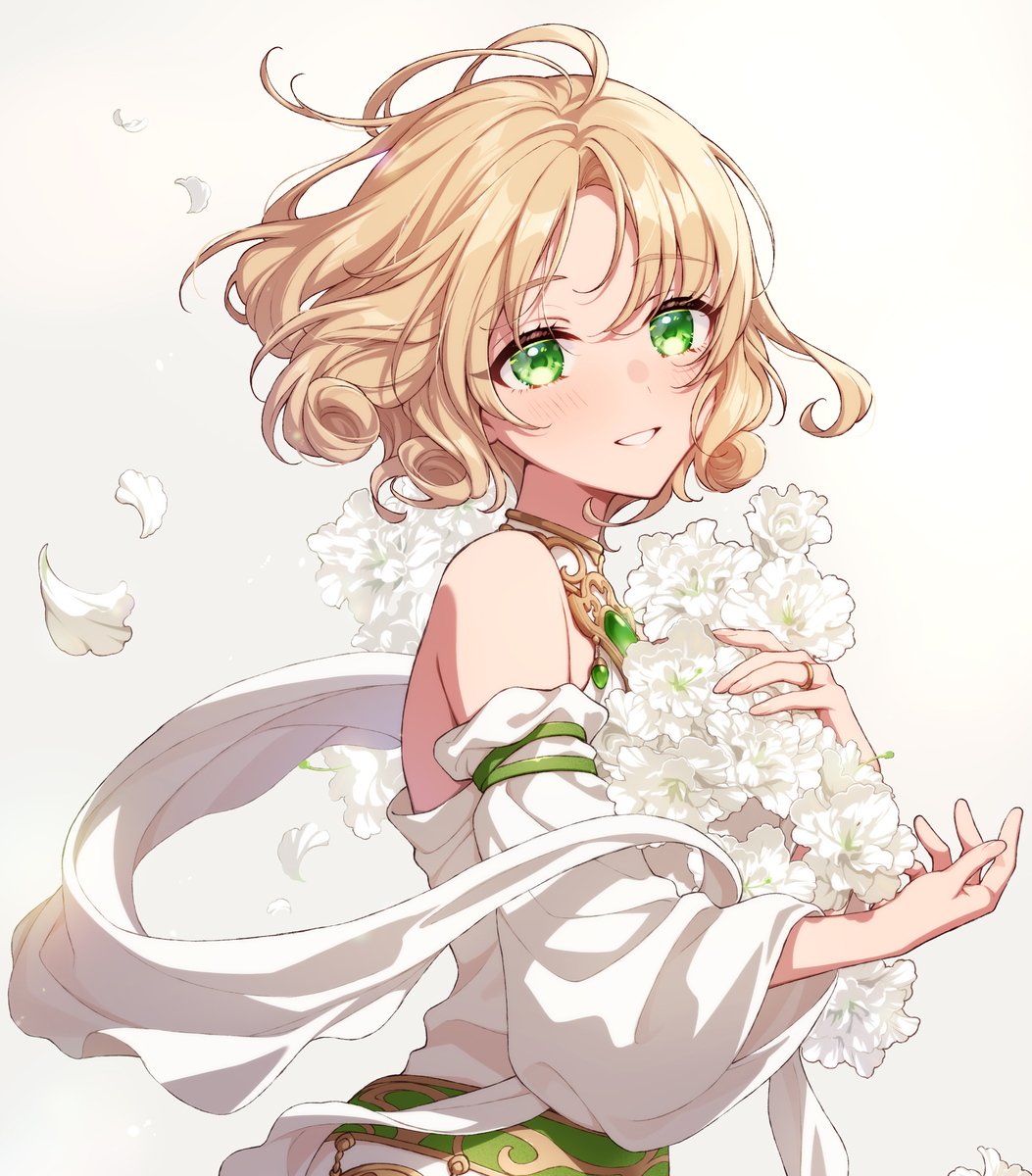 This is a pixiv picture whose title is 祝福.
