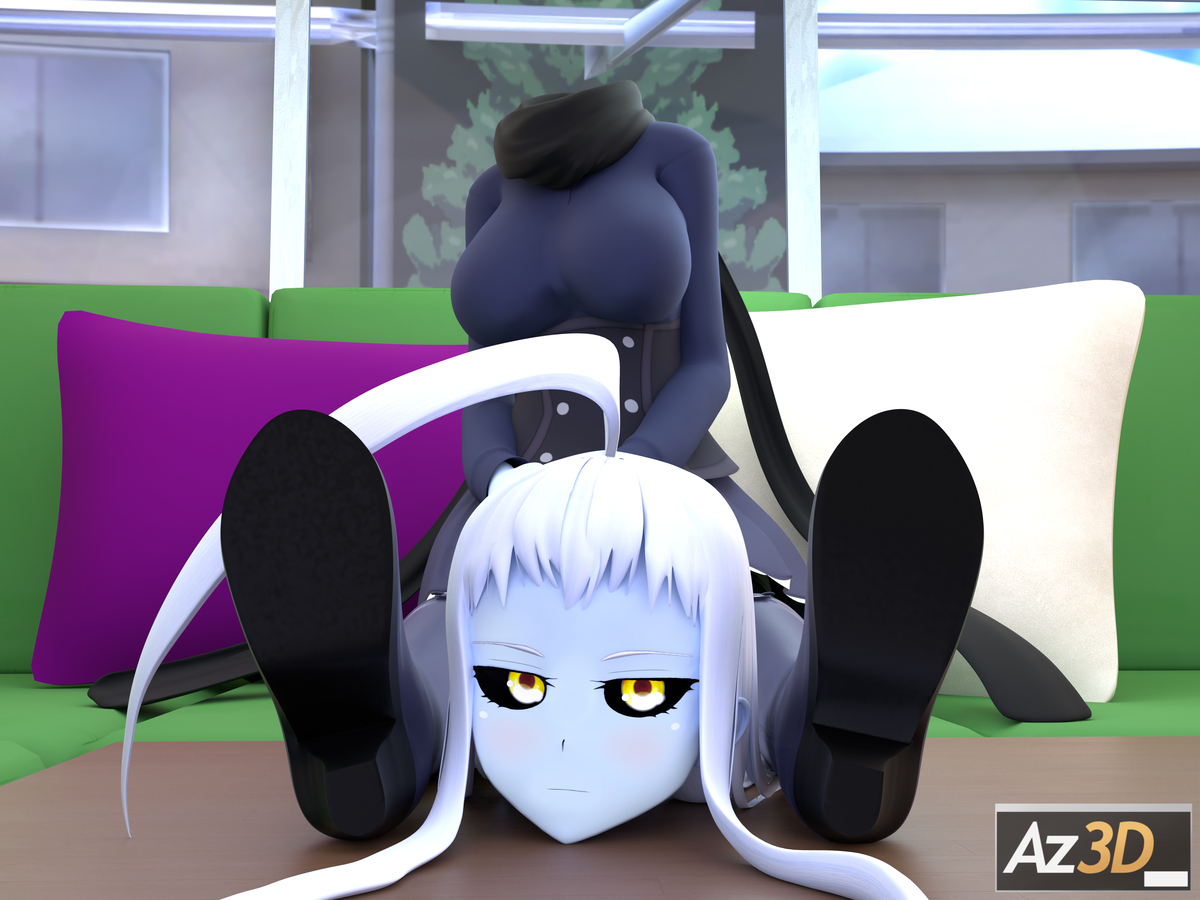 This is a pixiv picture whose title is Dullahan Disaster.