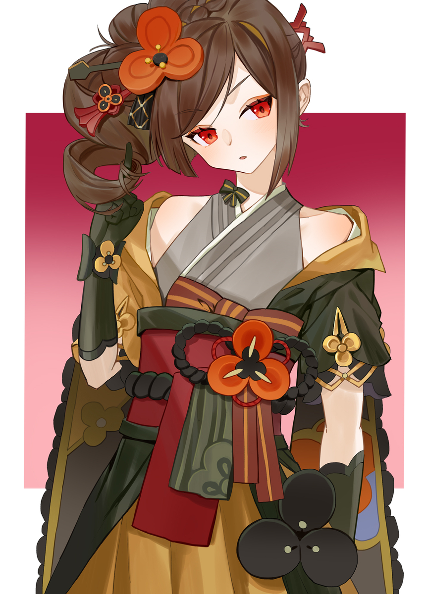 This is a pixiv picture whose title is 千織.