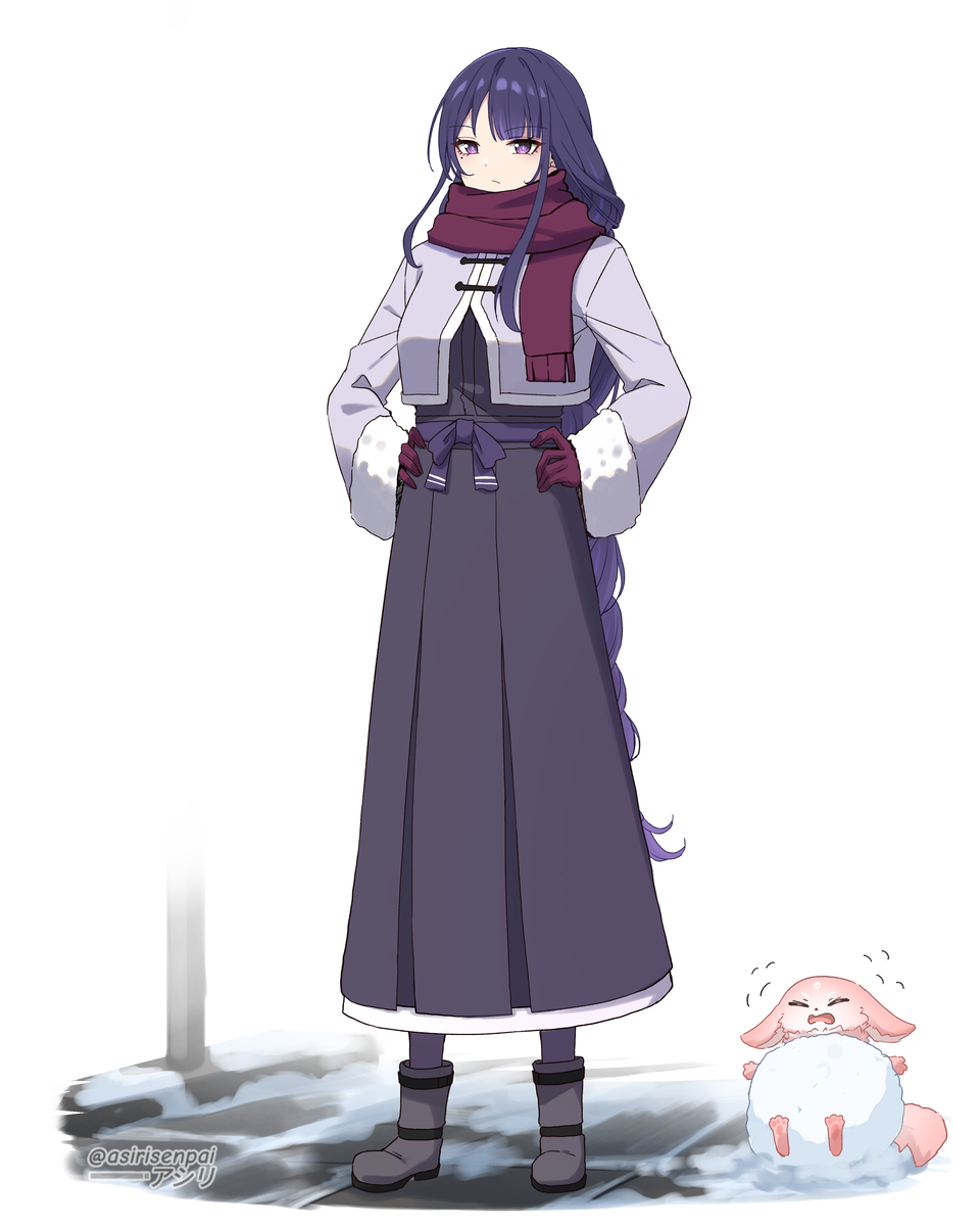 This is a pixiv picture whose title is Winter Ei.