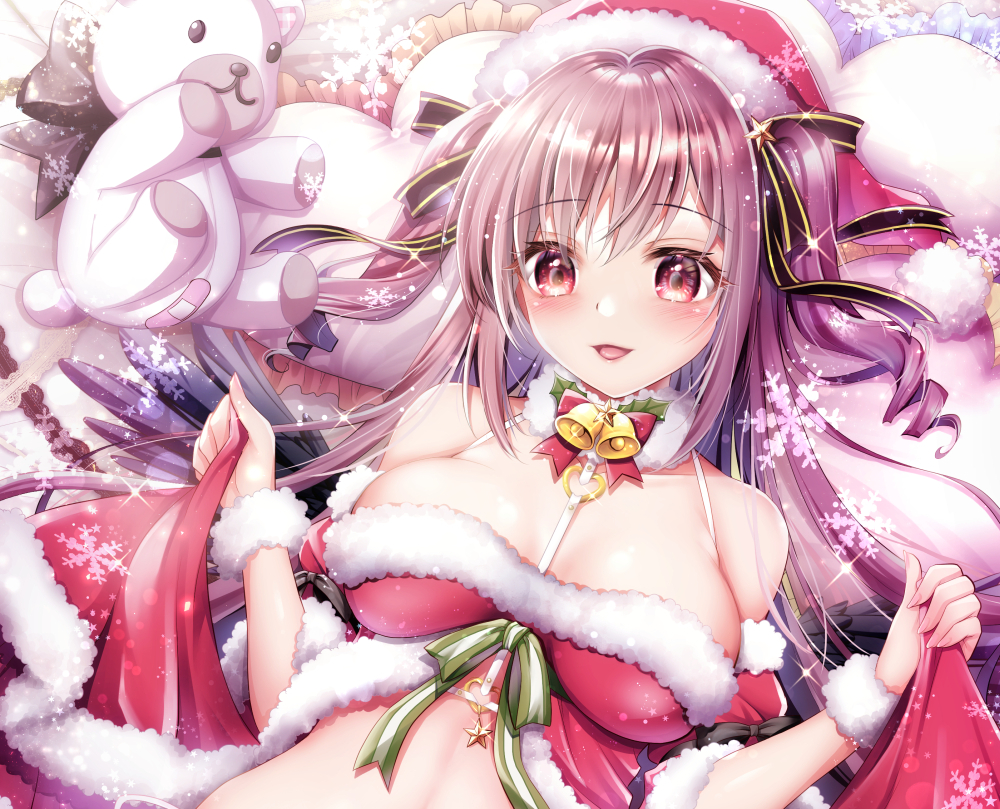 This is a pixiv picture whose title is 聖夜のプレゼントは…❄.