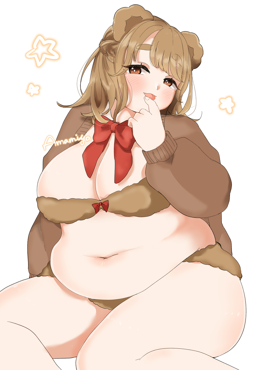 This is a pixiv picture whose title is くまさん.