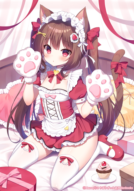 This is a pixiv picture whose title is 猫耳ちゃん.