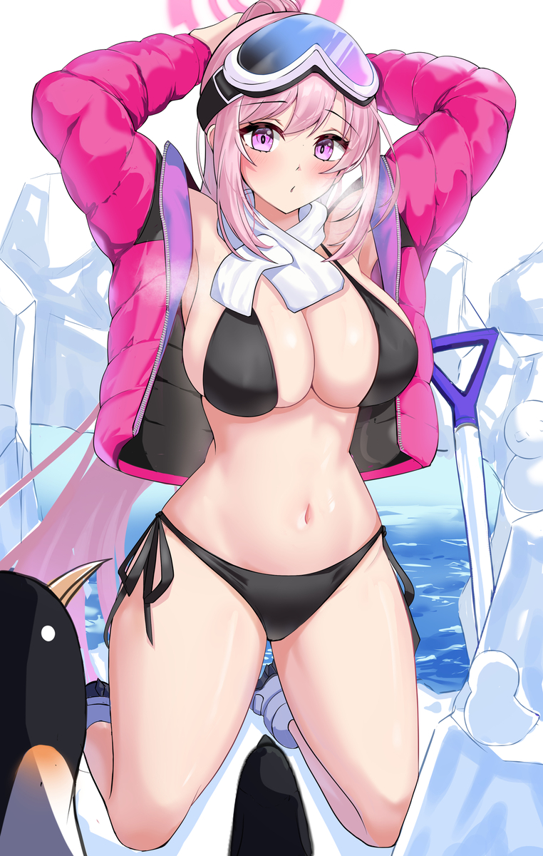 This is a pixiv picture whose title is BlueArchive Eimi.