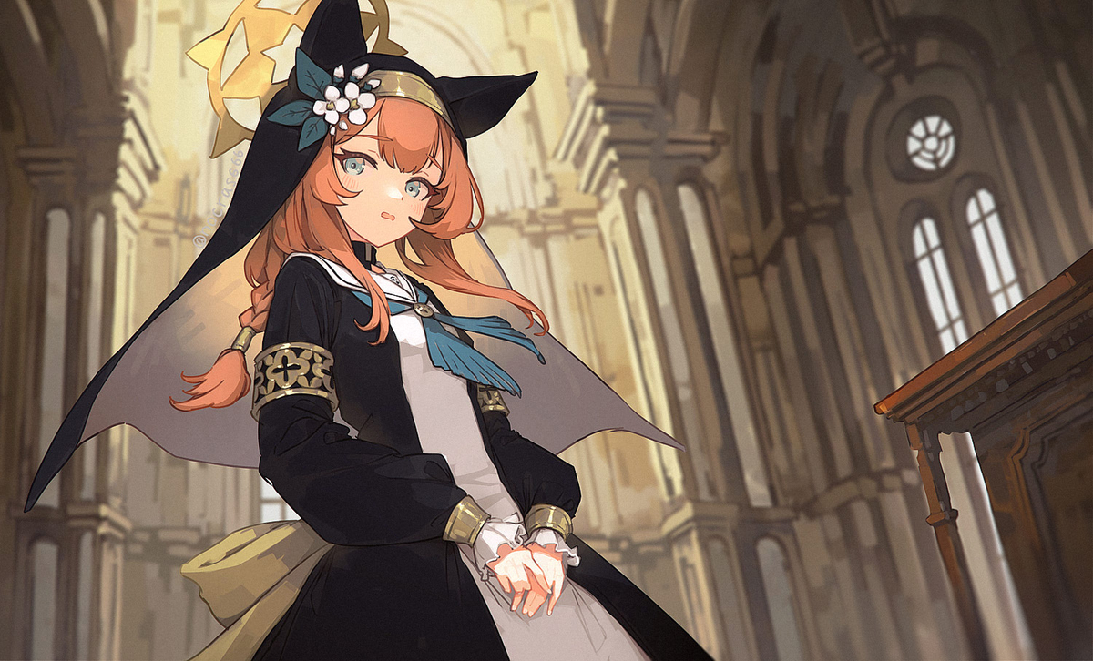 This is a pixiv picture whose title is マリーに懺悔を.