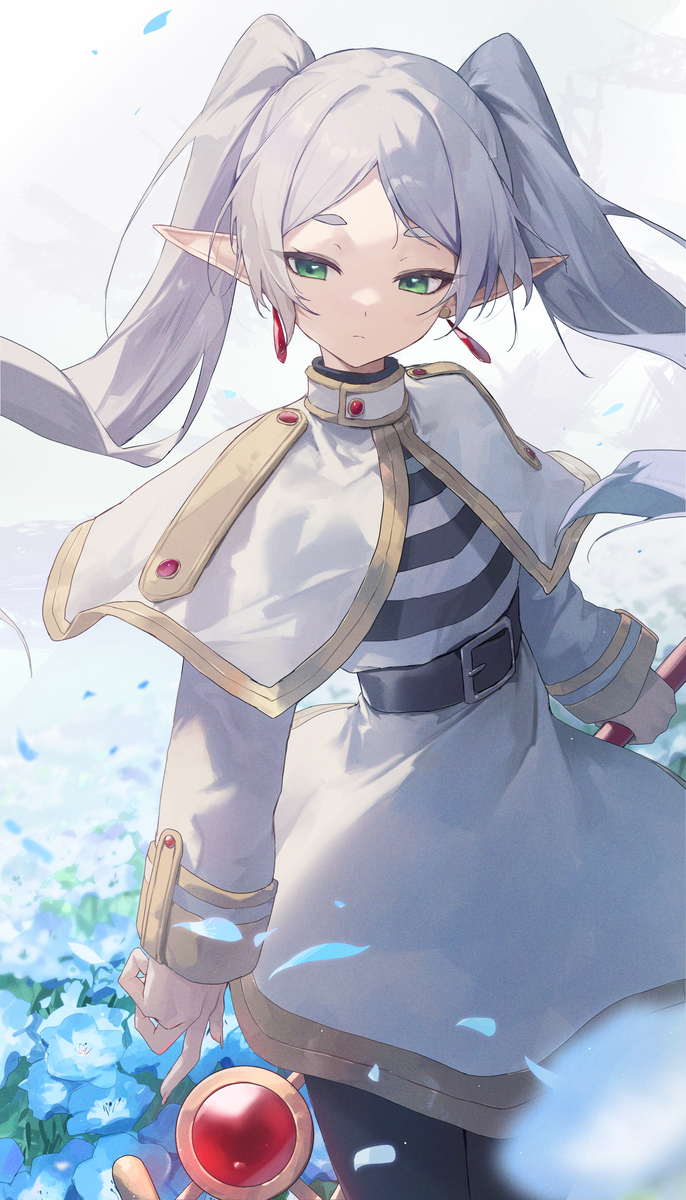 This is a pixiv picture whose title is フリーレン.