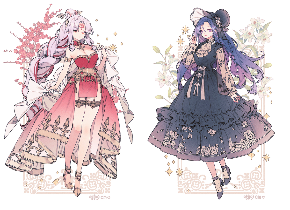 This is a pixiv picture whose title is 💖cm💖.
