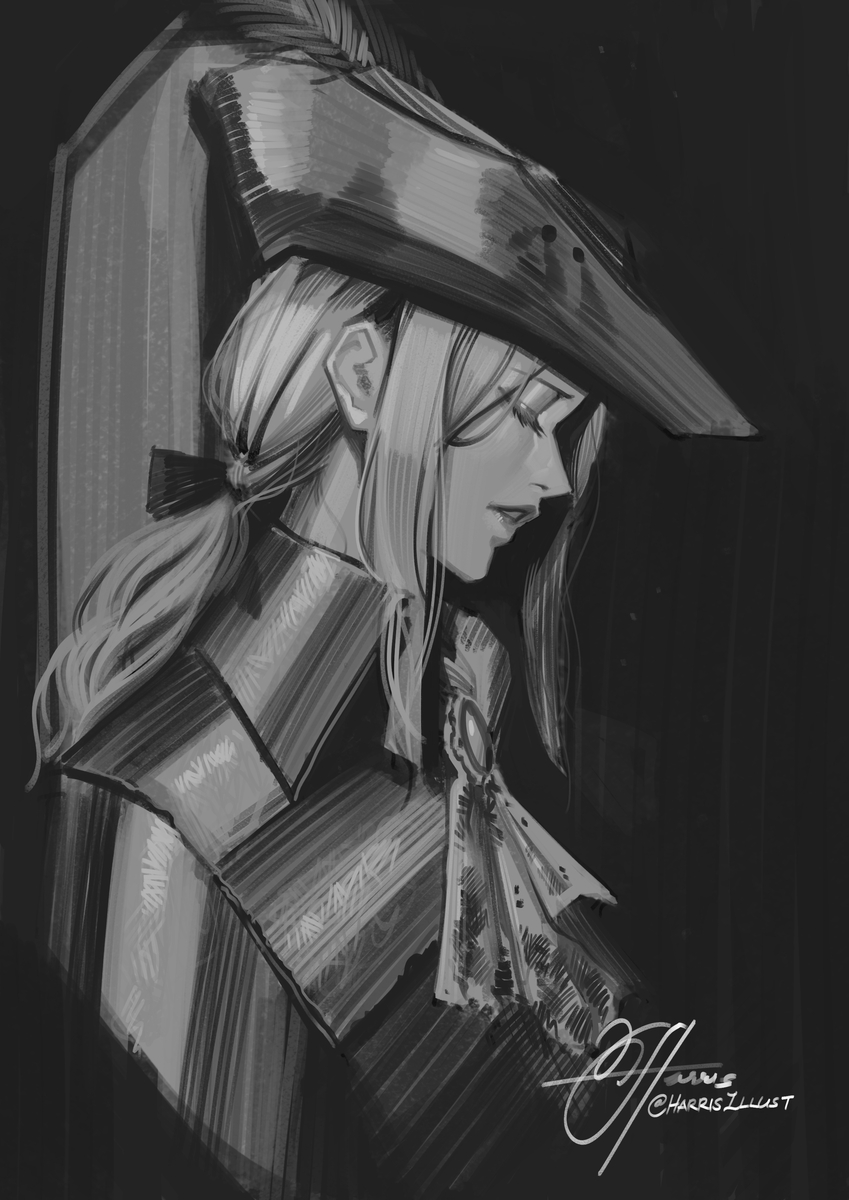 This is a pixiv picture whose title is Lady Maria.