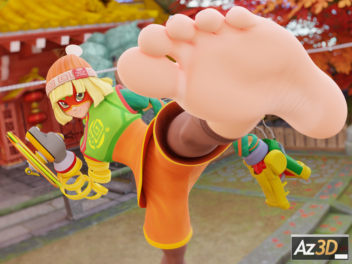 This is a pixiv picture whose title is Special Ramen Kick.
