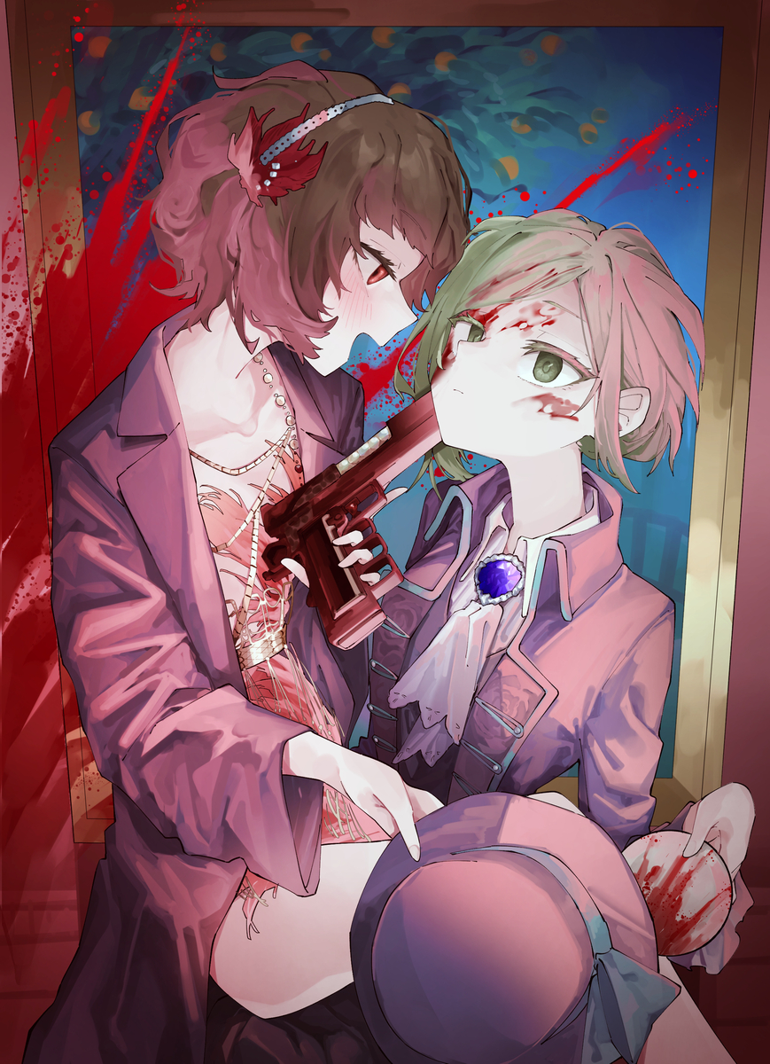 This is a pixiv picture whose title is リバース1999の絵を描きました.