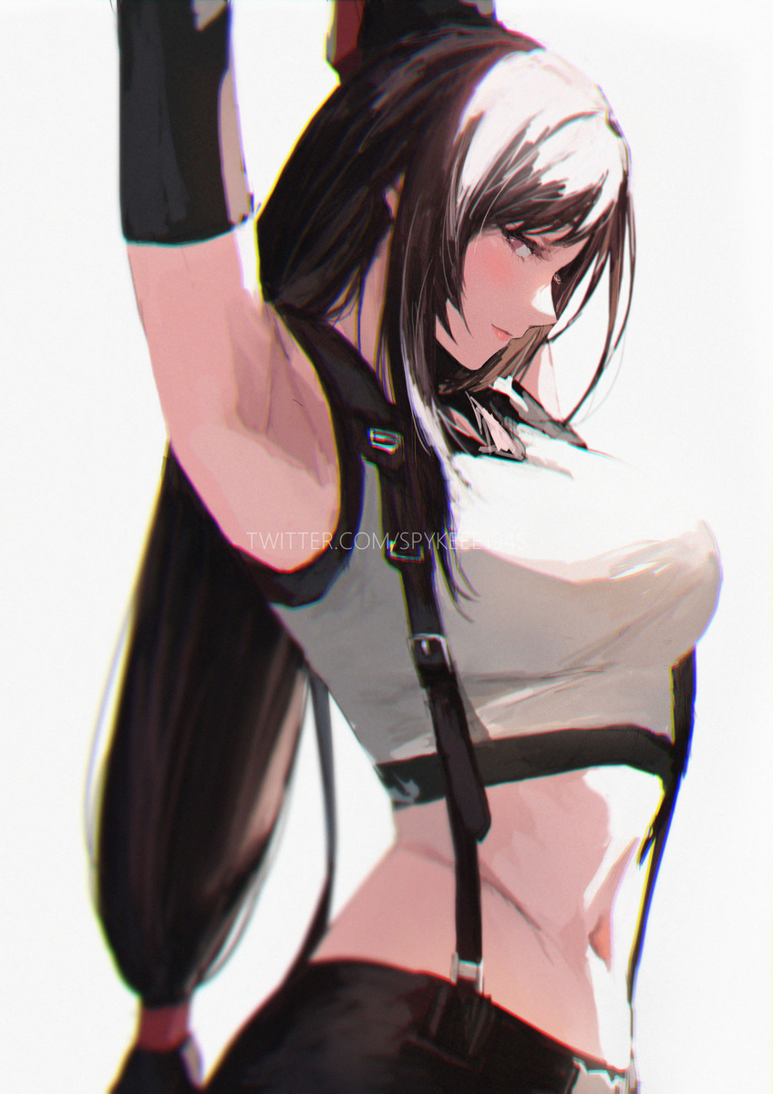 This is a pixiv picture whose title is Tifa ❤️.