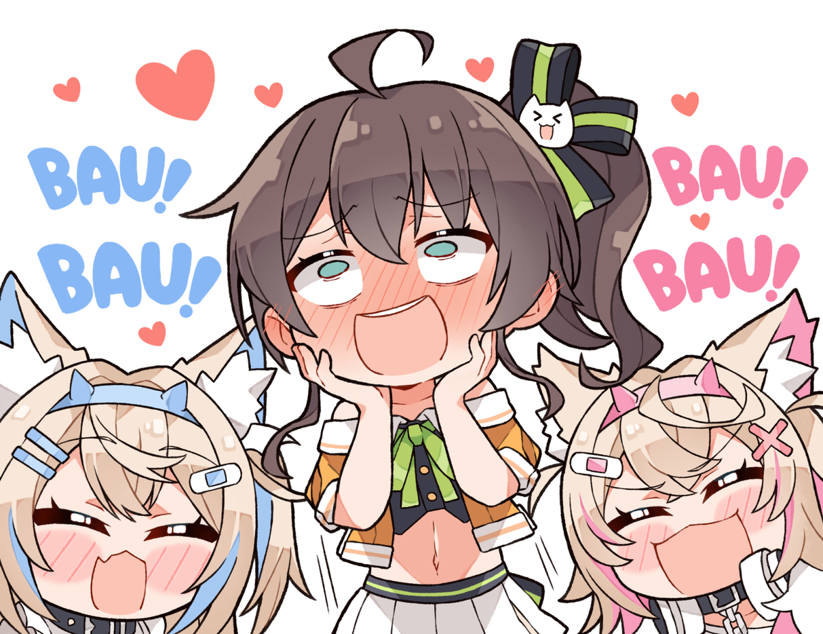 This is a pixiv picture whose title is Bau Bau?.