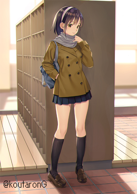 This is a pixiv picture whose title is 放課後~.