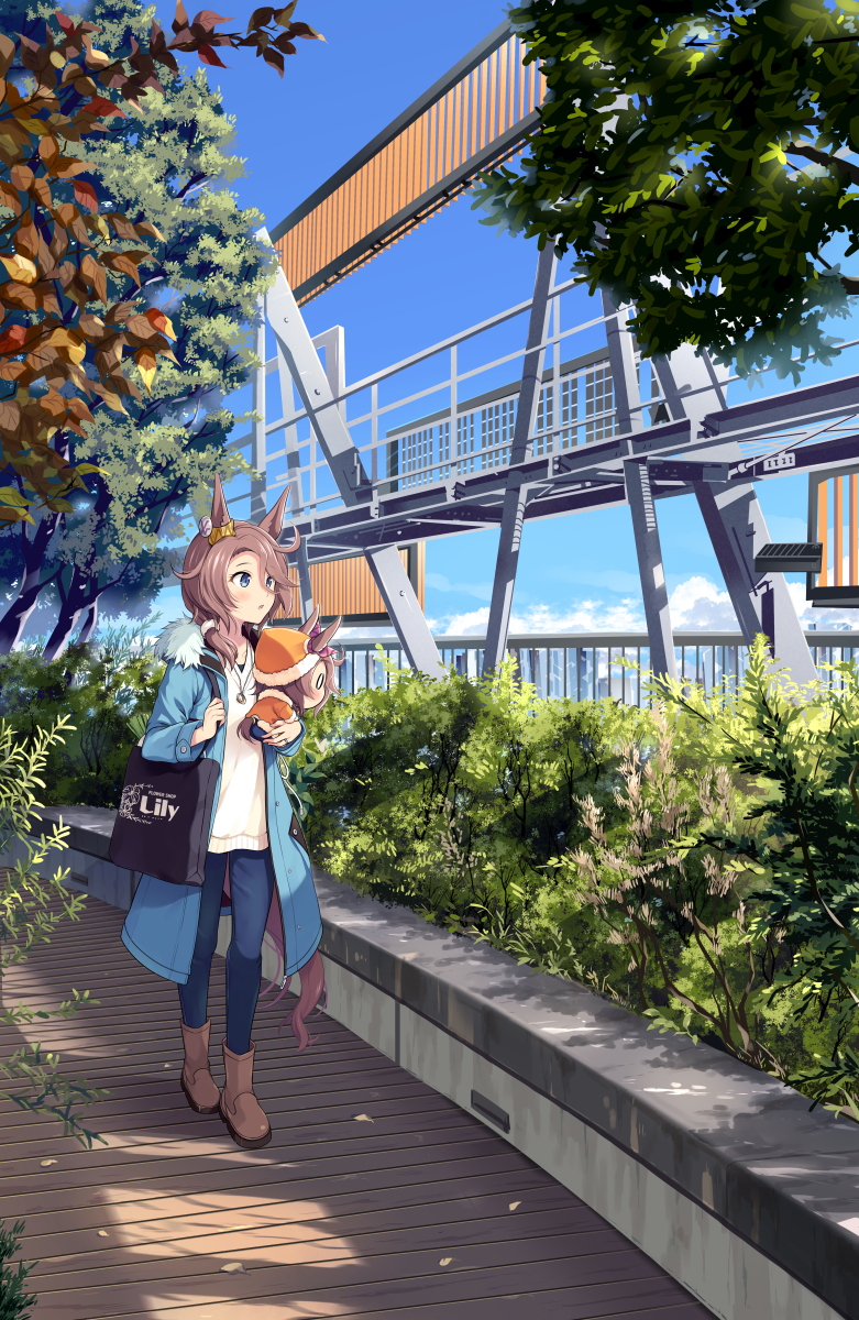This is a pixiv picture whose title is 冬の本の表紙.