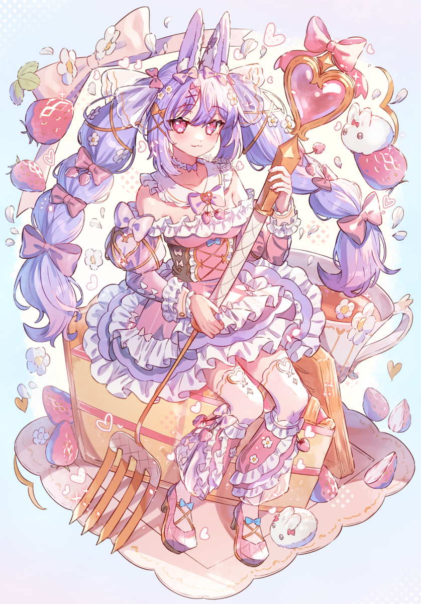 This is a pixiv picture whose title is 🍓×🥧.