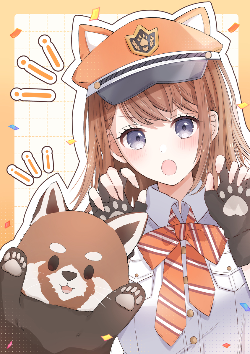 This is a pixiv picture whose title is みのりちゃん🐾.