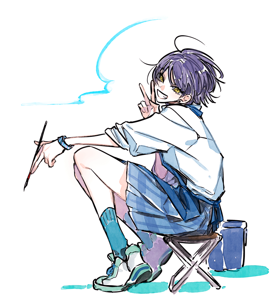 This is a pixiv picture whose title is 2023年6月18日～2023年11月18日 創作イラストまとめ.