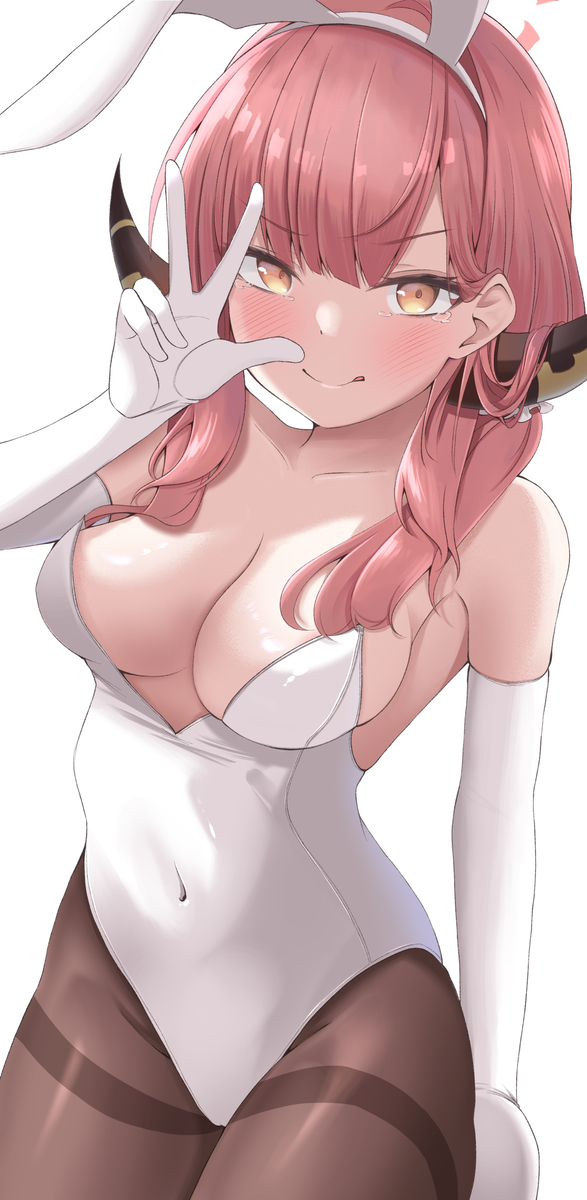 This is a pixiv picture whose title is バニーアル.