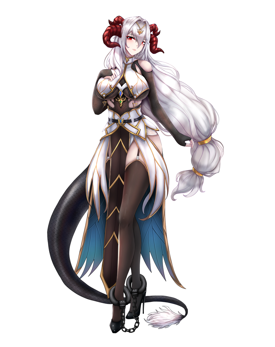 This is a pixiv picture whose title is 大致是OC~.