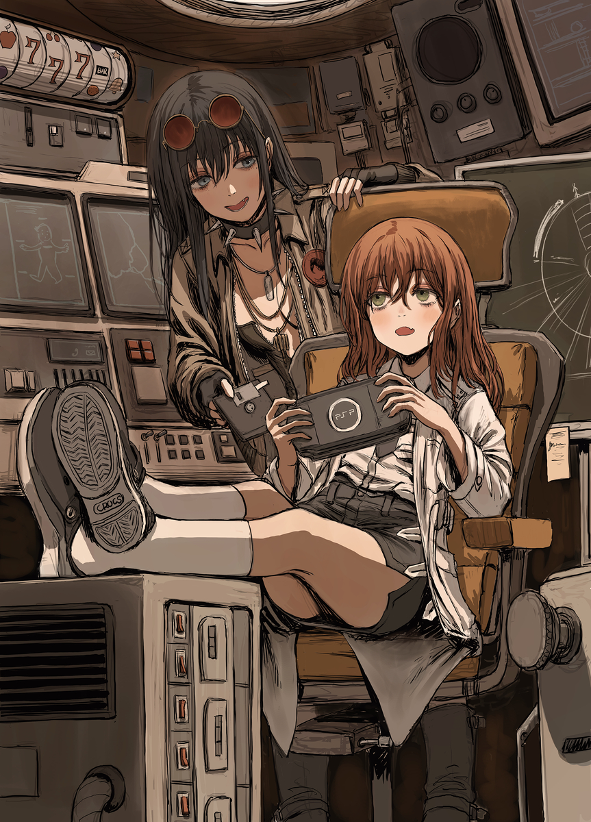 This is a pixiv picture whose title is 💾.