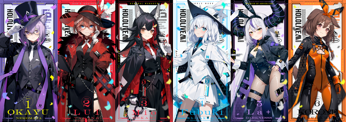 This is a pixiv picture whose title is 【泥棒建設】怪盗シリーズ.