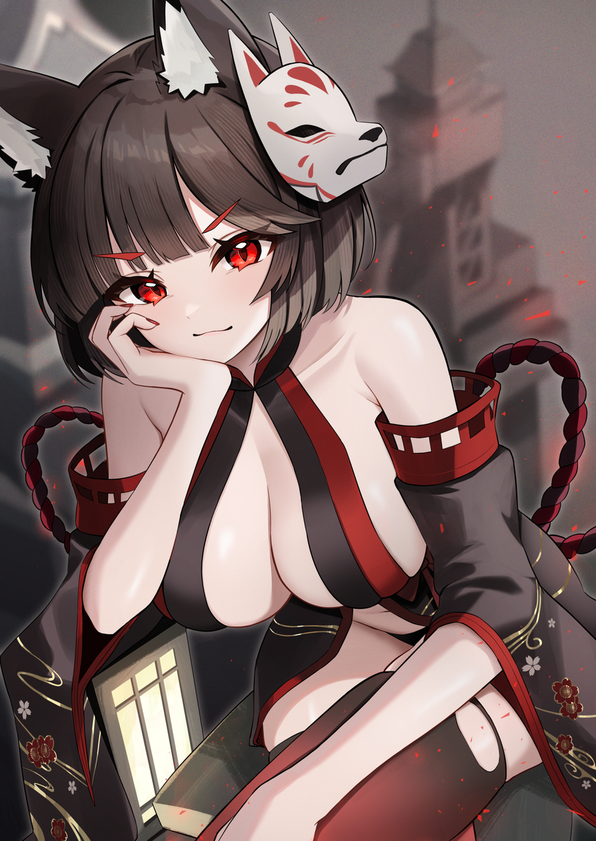 This is a pixiv picture whose title is 山城META.