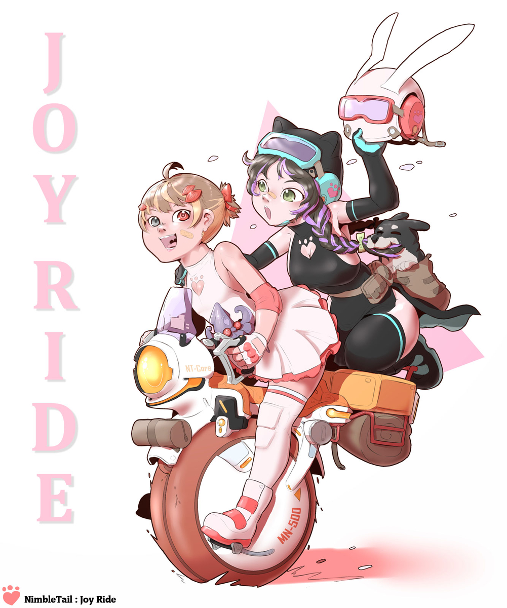 This is a pixiv picture whose title is Joy Ride.