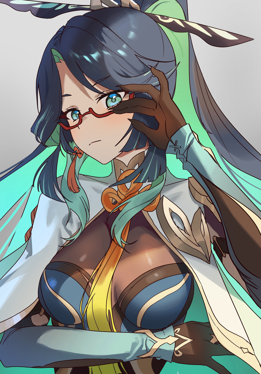 This is a pixiv picture whose title is 閑雲.