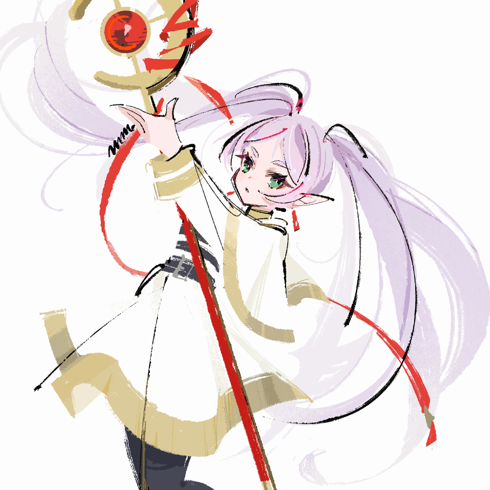This is a pixiv picture whose title is フリーレン.