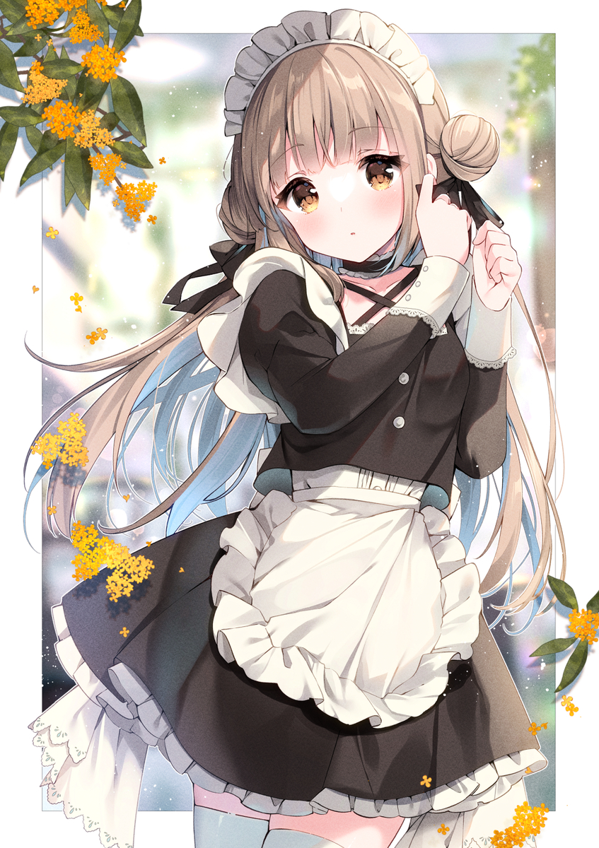 This is a pixiv picture whose title is 🧡.