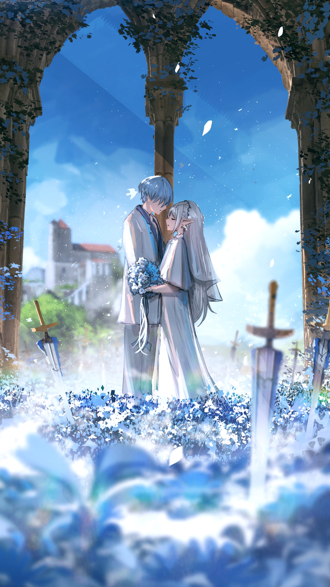 This is a pixiv picture whose title is THIS ILLUSION.