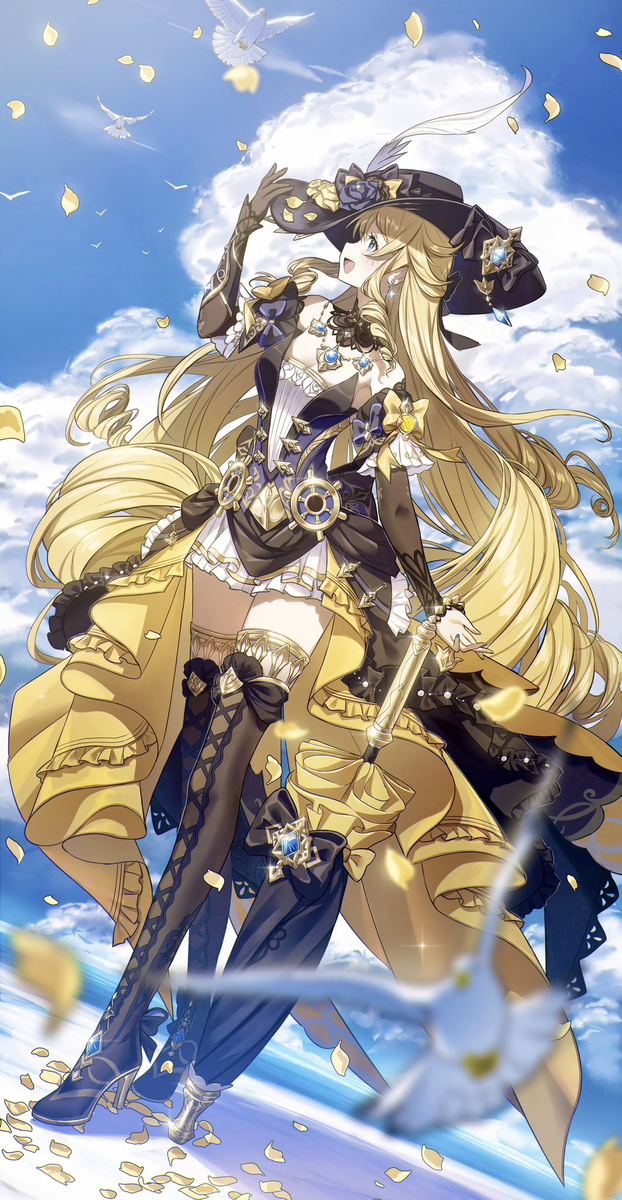 This is a pixiv picture whose title is 💛🌹.
