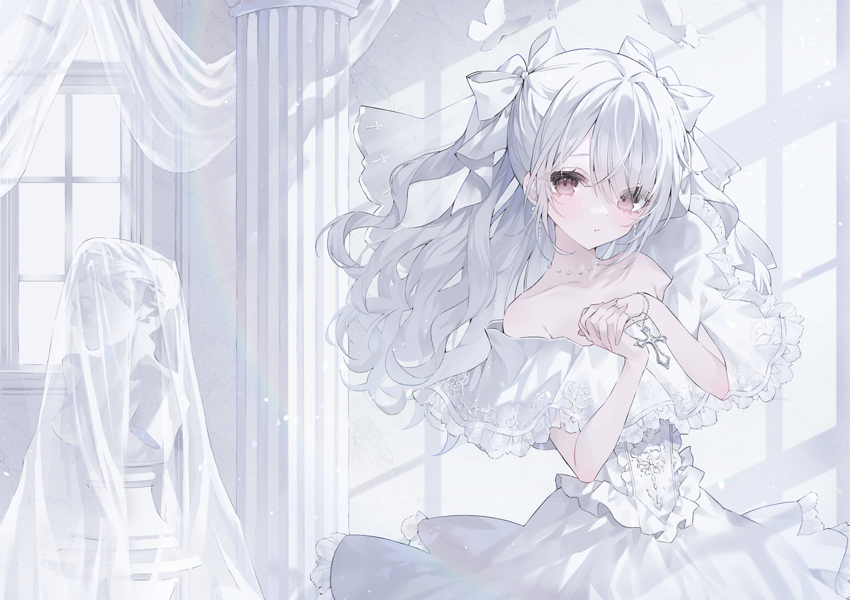 This is a pixiv picture whose title is Pure white.