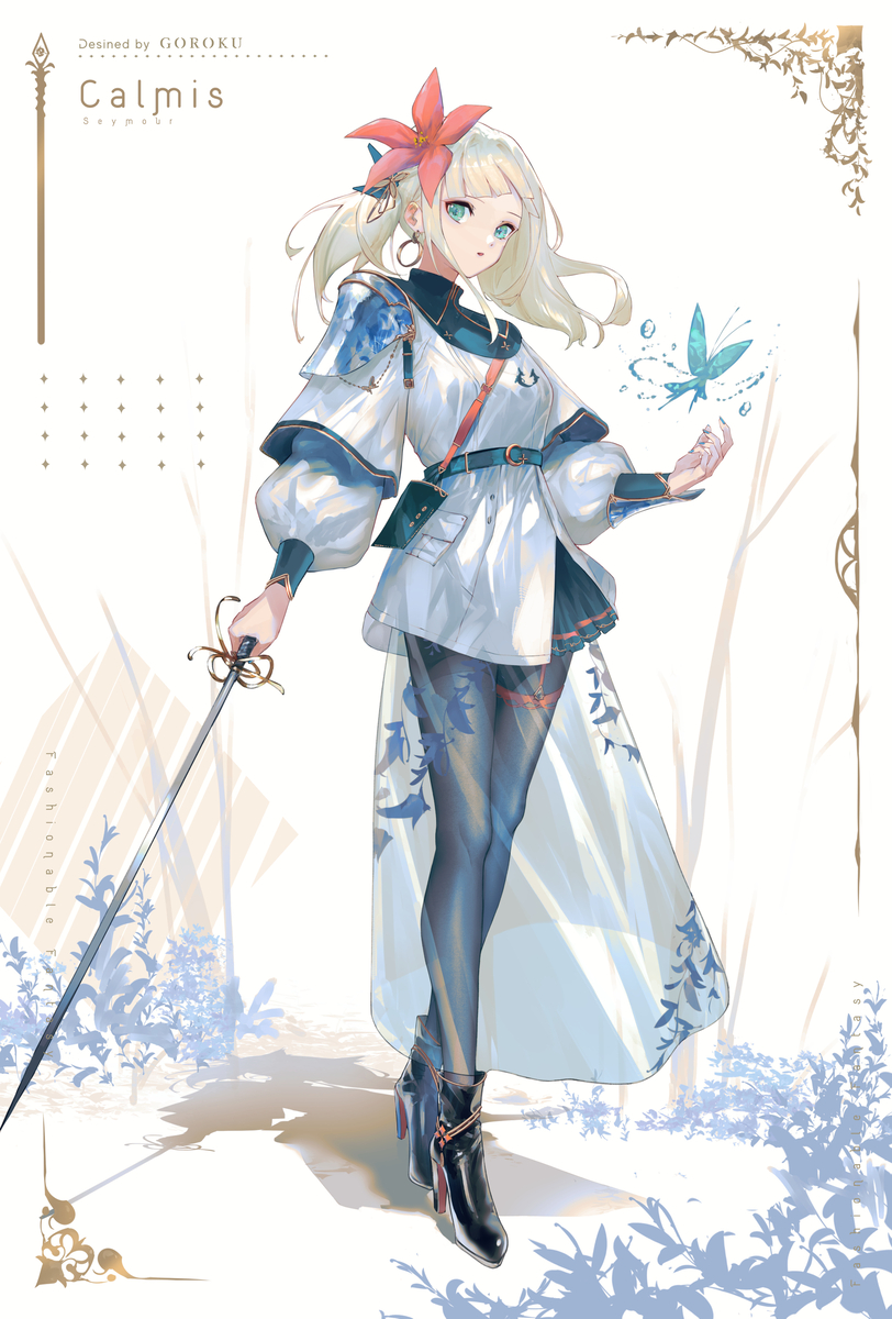 This is a pixiv picture whose title is 💠Fashionable x Fantasy💠#4 Calmis.