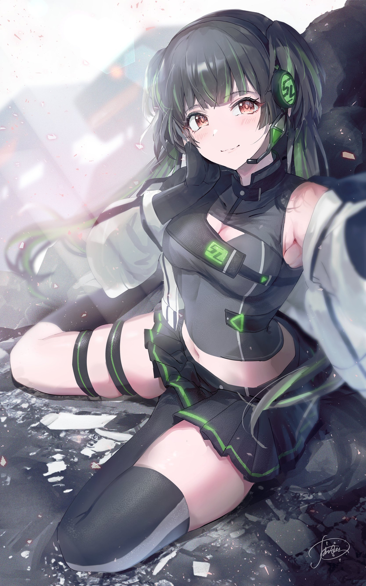 This is a pixiv picture whose title is 冬優子.