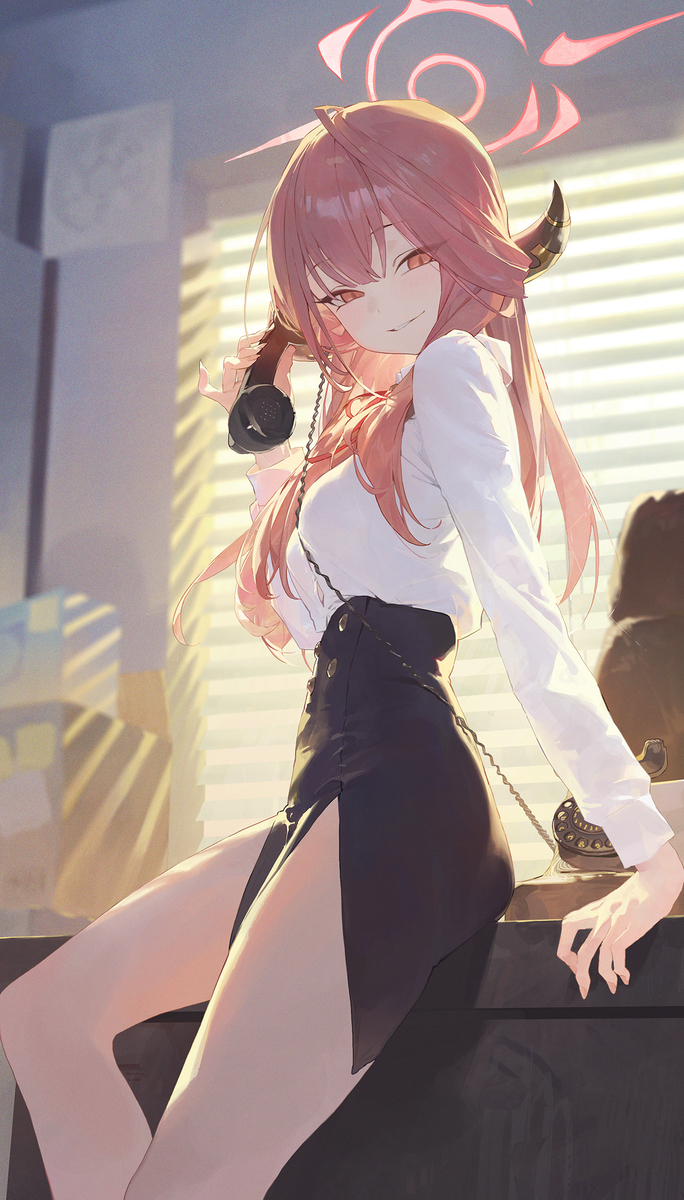 This is a pixiv picture whose title is 陸八魔アル.